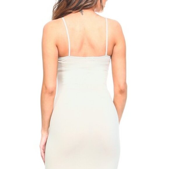 Women's Lightweight Seamless Slip Dress - Picture 2 of 4
